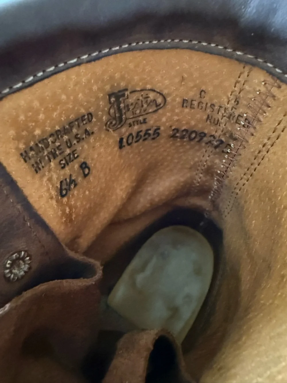 Justin Boots | Women’s Lace Up L0555 Western Boots 6.5 - Picture 2 of 5